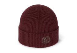 Bonnet en cachemire avec empiècement