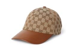 GG canvas baseball hat