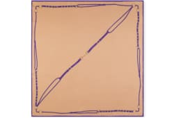 Printed silk twill carré