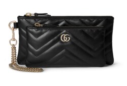 Pouch GG Marmont misura piccola con catena