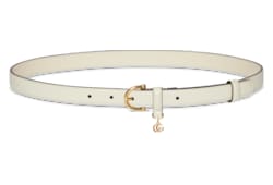 Cinturón fino con hebilla de estribo