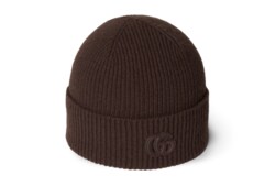 Bonnet en cachemire avec empiècement