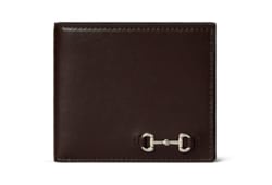 Cartera con dos pliegues y Horsebit