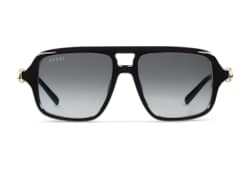 Sonnenbrille mit Rahmen im Navigator-Stil