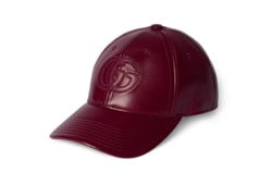 Baseballkappe aus Leder mit Doppel G