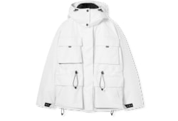 GG technical fabric jacquard jacket