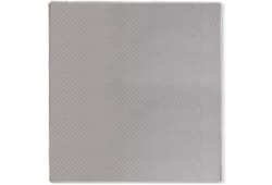 Chal estampado lamé de lana y algodón con GG