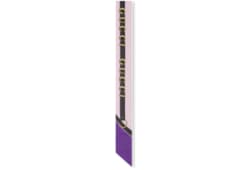 Band aus Seidentwill mit Print