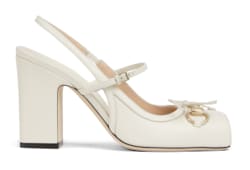 Décolleté slingback donna Gucci con Morsetto