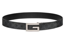 Cinturón reversible con hebilla de G cuadrada