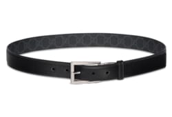 Reversible belt with rectangular buckle