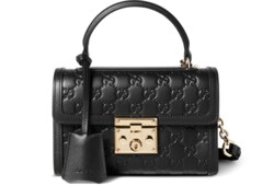 Kleine Padlock Henkeltasche