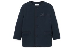 Veste pour enfant en coton avec broderie