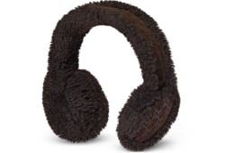 GG suede and merino wool ear muffs