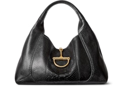 Bolso de hombro Gucci Softbit de pitón maxi