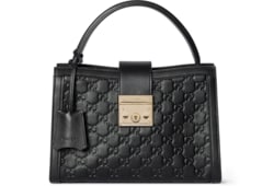 Mittelgroße Padlock Henkeltasche