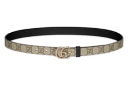 Cintura sottile reversibile GG Marmont