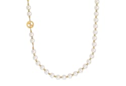 Collana lunga Gucci Interlocking con perle