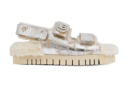 Women's sandal with Double G