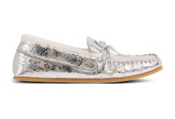 Women's driver loafer with merino wool lining