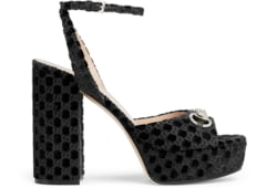 Sandales compensées à détail Mors pour femme