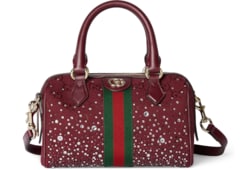 Ophidia crystals small boston bag