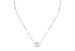 Collar con colgante Gucci Interlocking