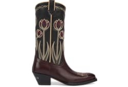 Stivale donna con ricamo