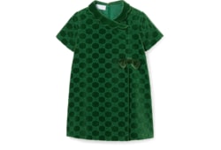 Robe pour enfant en velours de coton GG