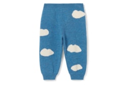 Baby wool pants with embroidery