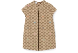 Children's GG canvas dress