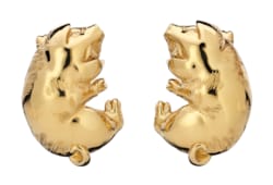 Pendientes con forma de cerdo