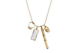 Necklace with charms