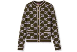 GG wool bouclé jacquard cardigan