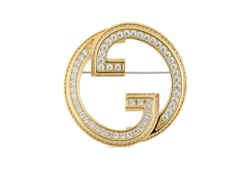 Gucci Blondie Brosche mit Kristallen