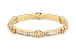Gucci Blondie crystal bangle bracelet