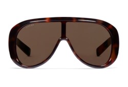 Rectangular frame sunglasses