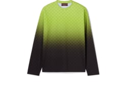 Printed technical cotton jersey T-shirt