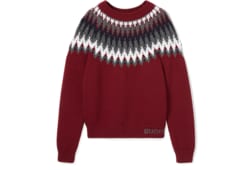 Maglione in maglia di lana spessa