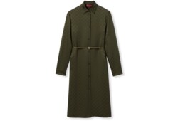 Hemdkleid aus GG Satin