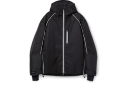 GG technical fabric jacquard jacket