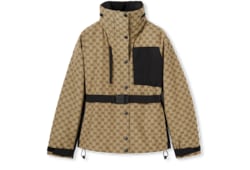 Giacca in tessuto tecnico GG jacquard