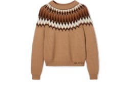 Pullover aus grobem Wollstrick