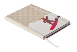 Grand carnet avec imprimé