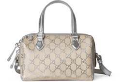 GG Emblem small boston bag