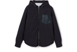 Cotton poplin padded jacket