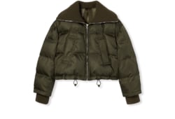 Piumino in gabardina di nylon fine