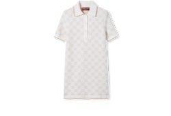 GG cashmere wool jacquard dress