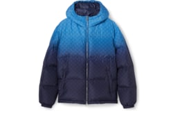 Reißverschlussjacke aus technischem Popeline mit Print