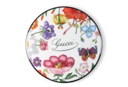 Caja redonda con estampado Gucci Flora
